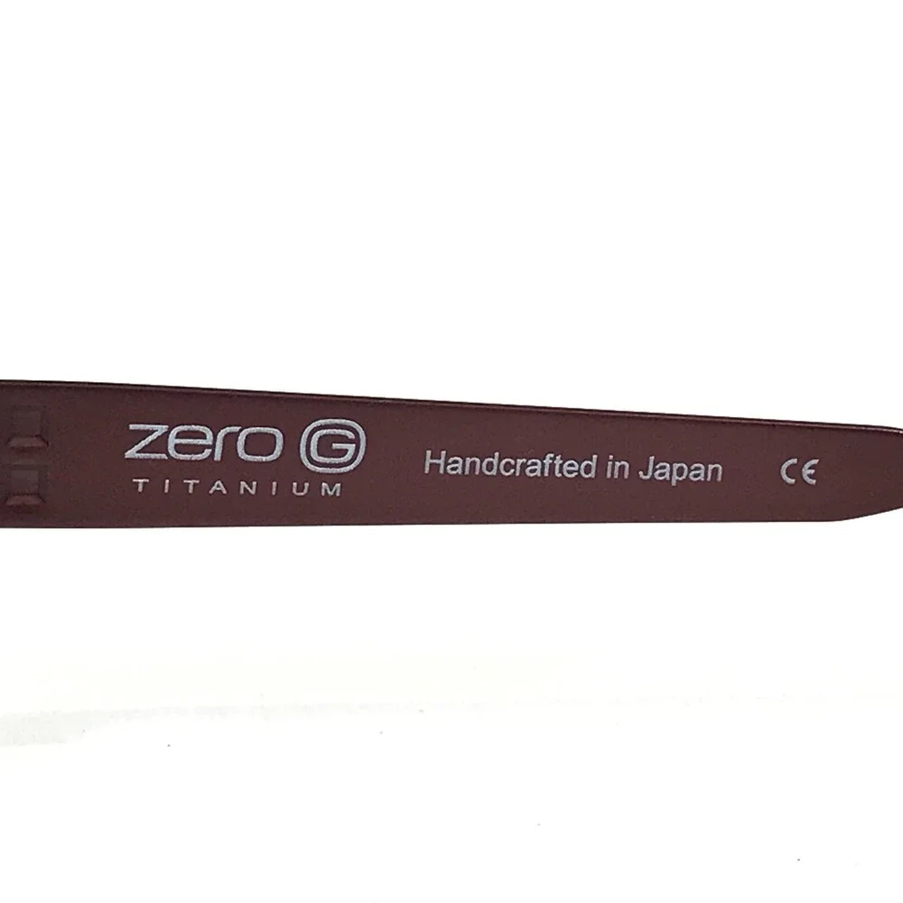 Zero G Eyeglasses Frames Ridgewood Merlot Red Rectangular Cat Eye 48-17-130